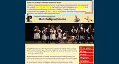 Desktop Screenshot of mali.poligrodzianie.pl